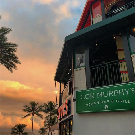 con murphy's ocean bar & grill|con murphy's restaurant fort lauderdale.